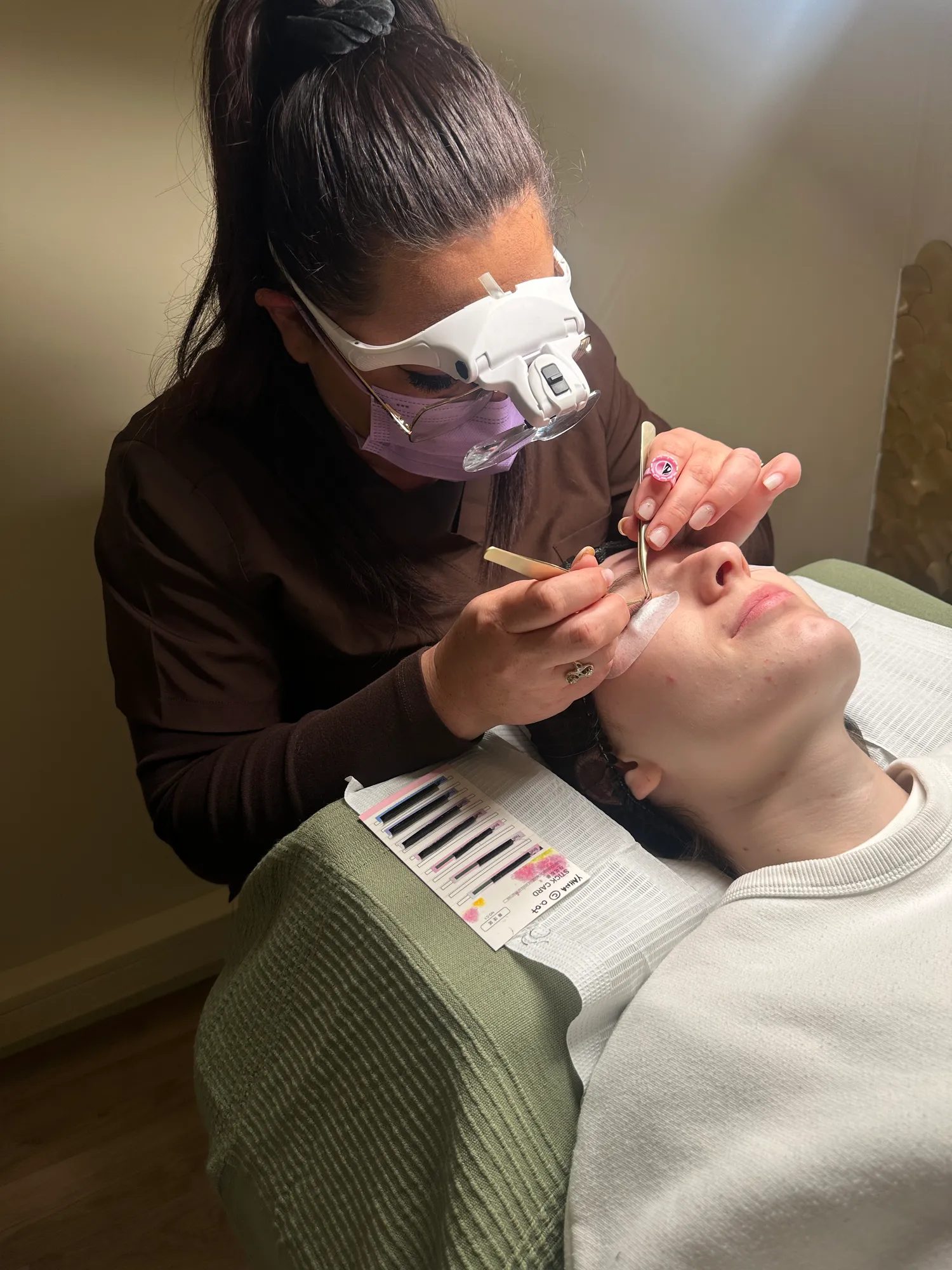 Extensions de cils de la Lash Room Lunakraë à Draguignan